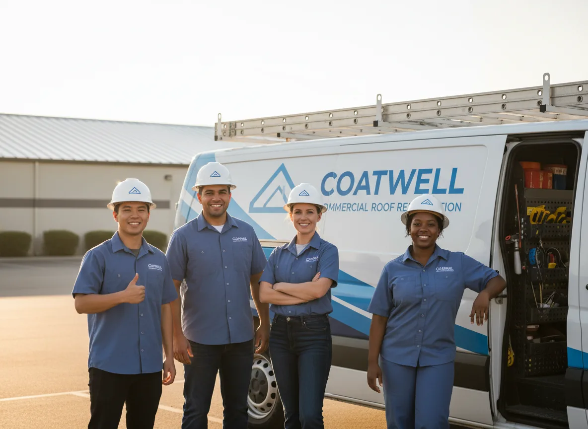Commercial roof coating company in Great Meadows, NJ